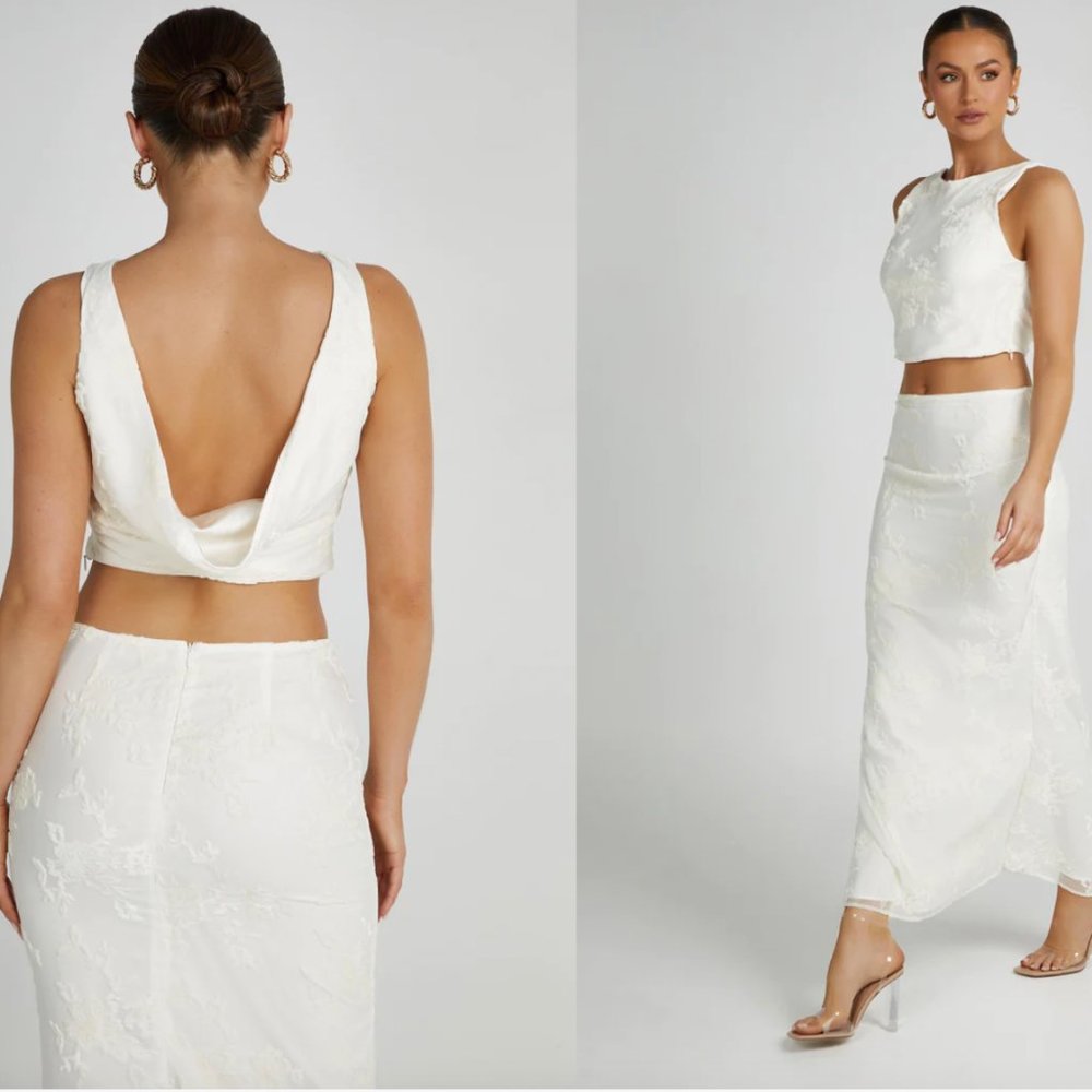 Meshki Bridal coordinating set (new with tags!)